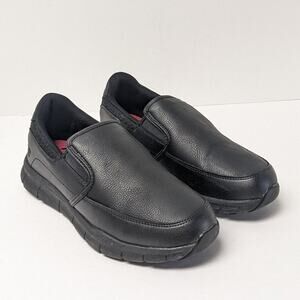 Skechers Nampa Annod Slip-On Work Sneakers, Black, Women's 8.5 M